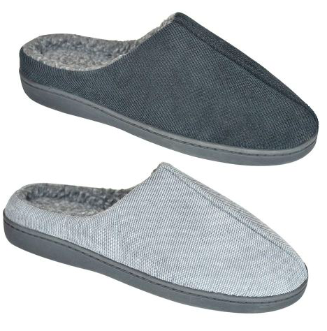 Mens Open Back Bedslippers